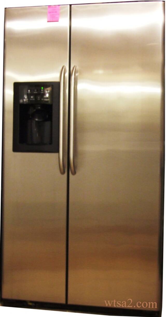 GE SxS ($599.95) m/n GSS25XSQASS, s/n VF415342, Whiter Than Snow Appliances